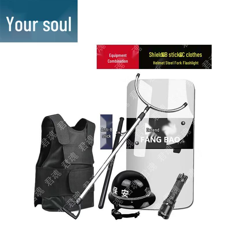 Handheld Riot Shield & Security Kit