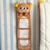Милая настенная сумка-органайзер Rilakkuma, большая вместимость, для общежития, приемник для мелочей, сумка на дверь, аксессуары для хранения дома
