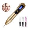 Magic Blue Light Mole and Spot Removal Pen - Portable, Rechargeable, 9-Level LCD Display