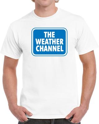 Смешная футболка фаната с пародией на The Weather Channel