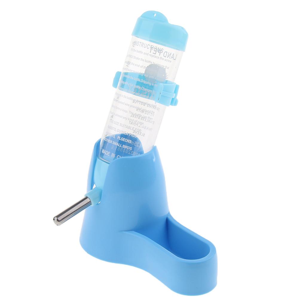 125 мл диспенсер для воды для мелких животных, питьевая бутылка с миской для еды для хомяков, морских свинок, шиншилл, крыс, мышей, кроликов
