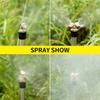 Water Sprinkler Mist Nozzles Brass Multiple Nozzle Head Nebulizer Hose Connector  Garden Tools