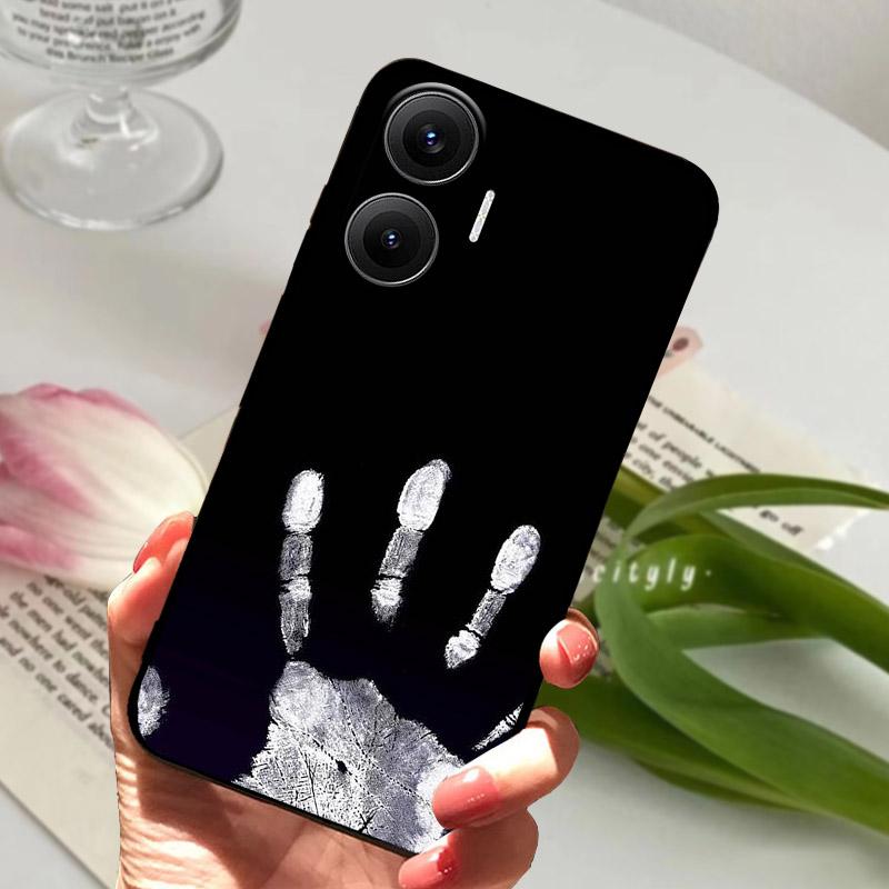 Чехол для POCO F7 Модный Силиконовый ТПУ Задняя Крышка Для Xiaomi Poco F7 F 7 5G Чехол для Телефона Мягкая Защитная Оболочка Capa Coque Fundas