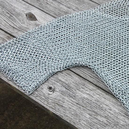 Foe Of Sword Haubergeon - Средневековая Функциональная Историческая Реплика Кольчуга Длинная Рубашка | Средний Большой