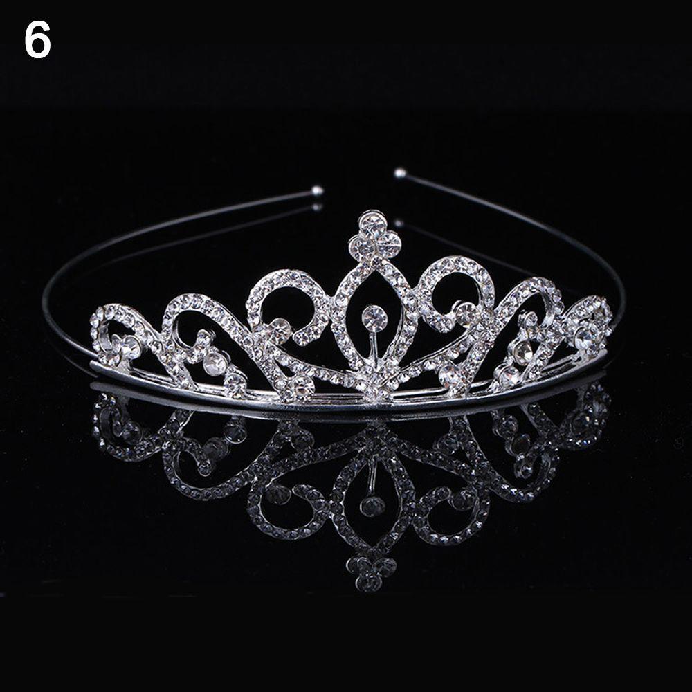 Королевская повязка на голову, корона принцессы, хрустальные свадебные диадемы со стразами, аксессуары для волос для невесты