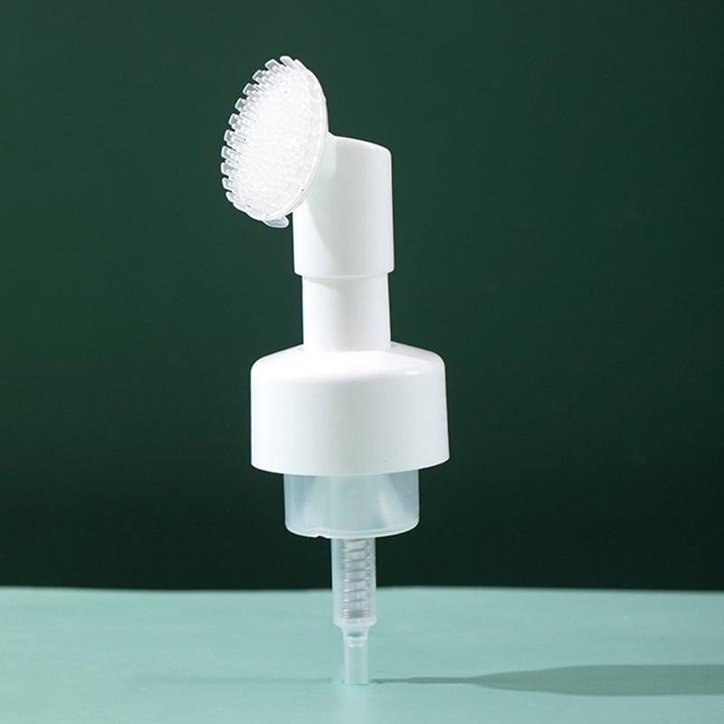 Силиконовая щетка Бутылка для пены Пузырьковая бутылка Очищающий мусс Пузырьковая бутылка Бутылка для мытья Бутылка для мытья Массажная головка щетки Прозрачная бутылка