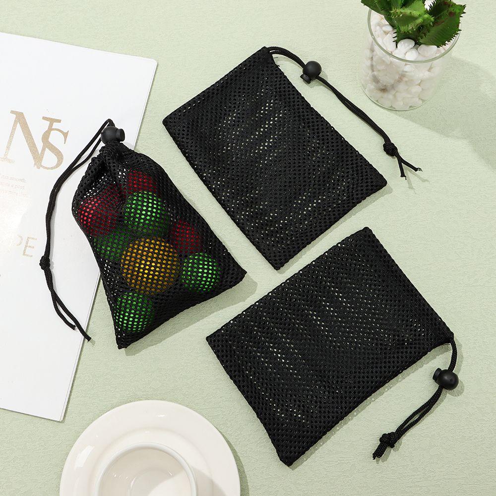 Travel Home Multi Purpose Stuff Sack Mesh Drawstring Bag Storage Bag Laundry Bag