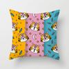 Home Decor Cute Cartoon Tiger Printed Pillowcases for Fun Pattern Cushion Cover Suitable for Sofa Bedroom Car Pillow Cover