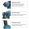 800W 24V Cordless Electric Paint Spray Guns Portable Airless Car Fence Wall Floor Paint Spraying Tool With 2 Battery