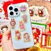 Color Mobile Phone Stickers Cute Cartoon Pattern Mobile Phone Stickers Mobile Phone Case Decorative Stickers