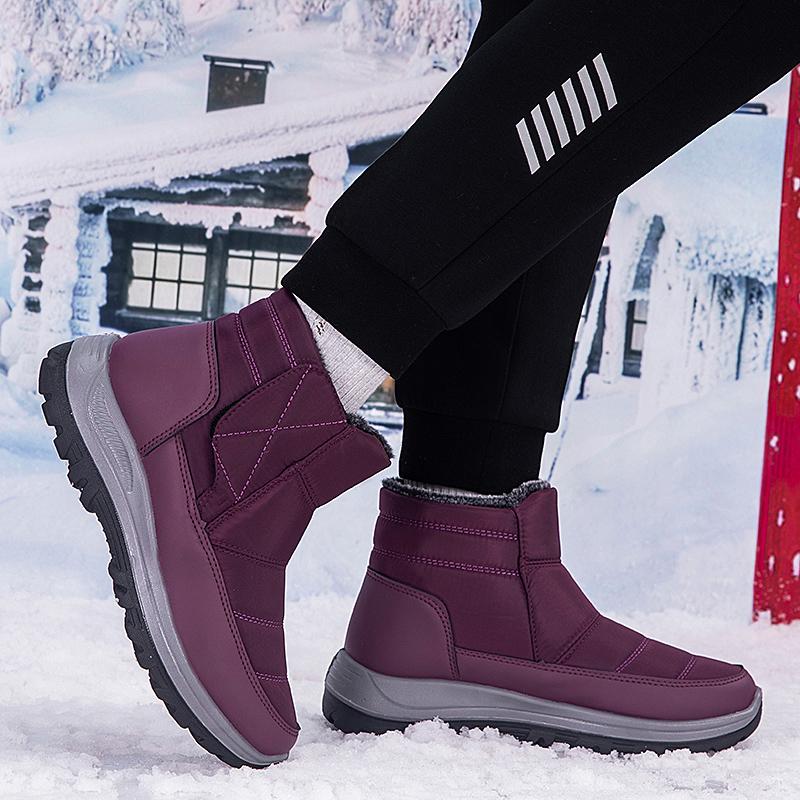 Модные новые мужские зимние ботинки, теплые плюшевые зимние ботинки, высококачественные водонепроницаемые высокие мужские ботильоны, мужские походные ботинки для активного отдыха, кроссовки