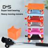 Furniture Lift Mover Tool Set 500kg Load-capacity Easy To Install Appliance Slider Heightening Pad Furniture Moving Tool