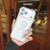 Подходит для iphone17promax магнитный чехол для мобильного телефона ледяной туман матовый apple 17 простой 17pro прозрачный чехол air