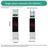 Digital Three Phase Voltage Meter LED Display Modular Design Anti-interference for Communication Base Station Power Supply Monitoring