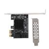PCIE Serial ATA 3.0 Expansion Card 88SE9215 Chip 4 Port 6 Gbps Adapter Card Hard Disk Conversion Card