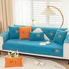 Cartoon Embroidered Sofa Cushion Four Seasons Universal Non-Slip Chenille Cover Towel Simple Modern Sofa Cover Cushion