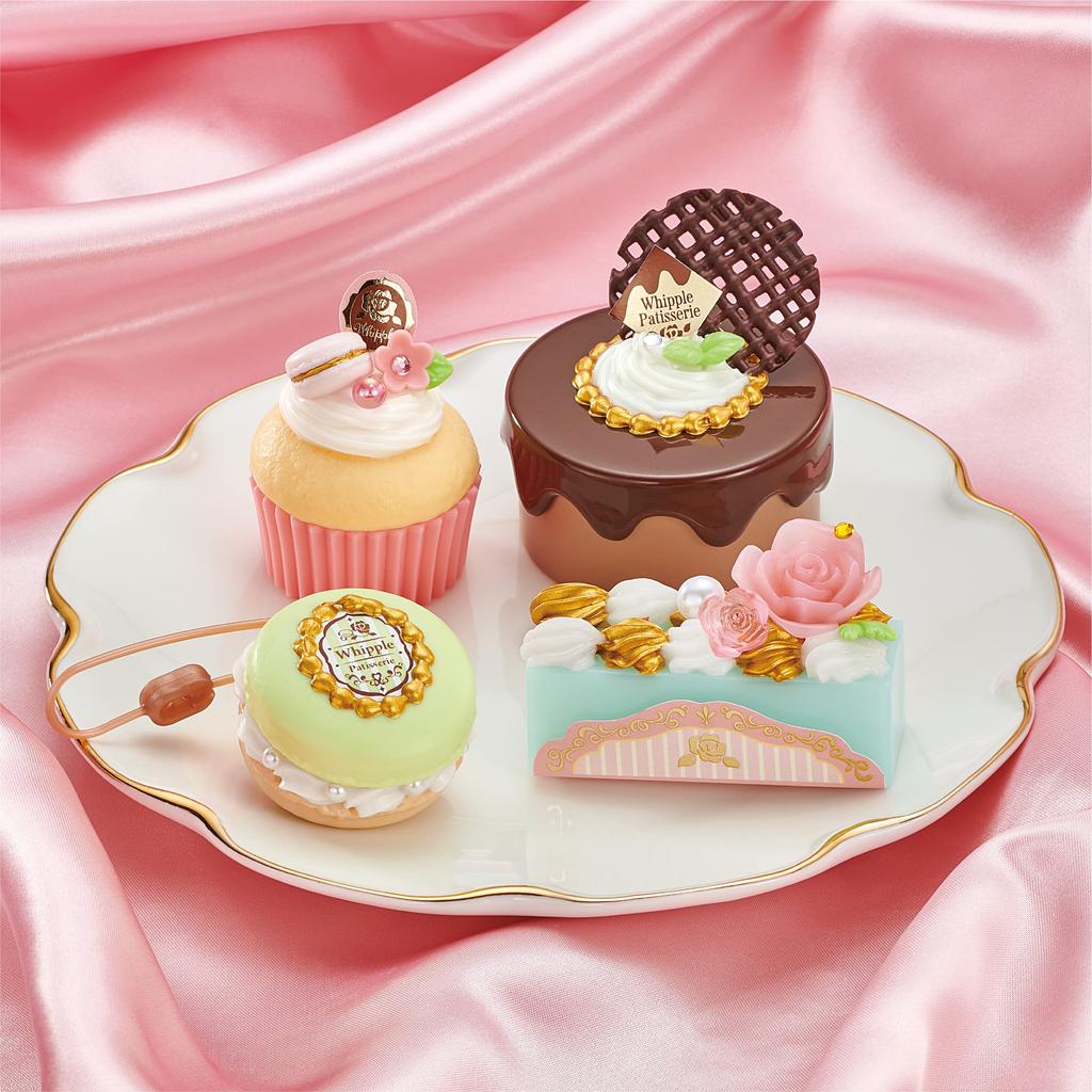 Whipple [Pearl Cream Gold Sweets Set] W-149 ST Mark Certified, Ages 8 and Up, Decorating, Pastry Chef, Making Toy, Epoch