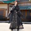 Chinese Original Hanfu Daily Suit of Wei and Jin Dynasties Style