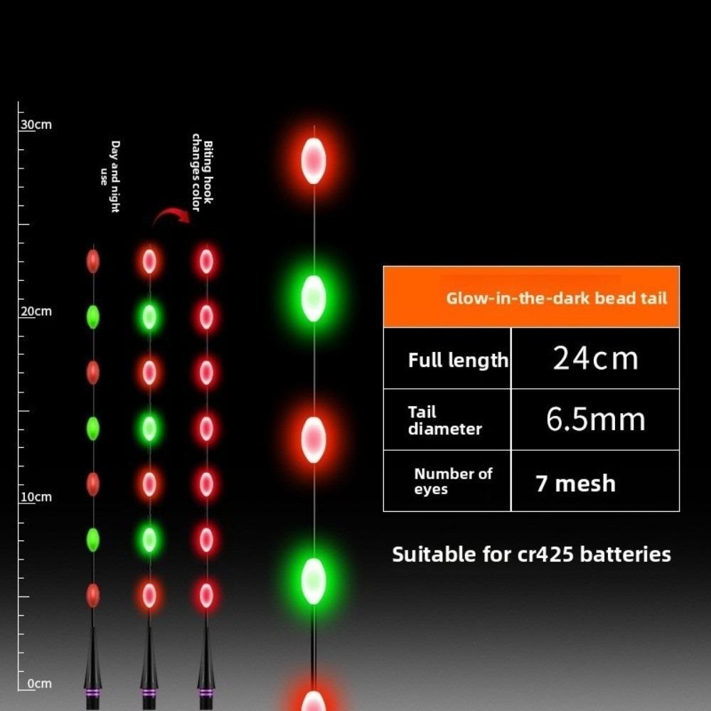 Сверхяркий светодиодный умный поплавок, ультрачувствительный электронный дизайн, светящаяся вершинка поплавка, светящаяся умная технология, электронные поплавки