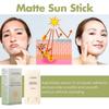 Солнцезащитный стик Матовый солнцезащитный стик SPF50+ UV-защитный крем Антиоксидант Контроль жирности Солнцезащитный крем Освежающий Корейская косметика 18 г