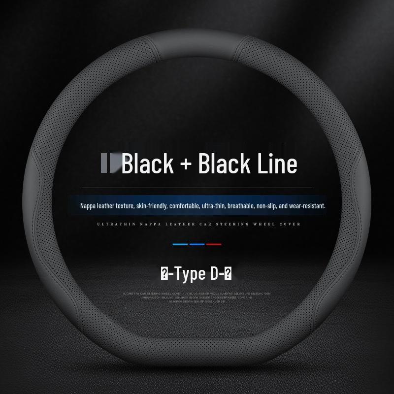 Ideal Steering Wheel Cover: Ultra-thin Genuine Leather, Fits L6L7, L8L9, Ideal ONE 2025 Model, All-Season Use