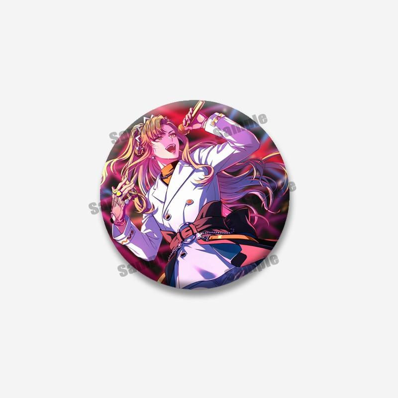 Cartoon Ryu Natsume Allen Yeon Hajun Button Pin Anime Game Paradox Live Lapel Brooch Animation Jewelry Accessories Souvenir Gift