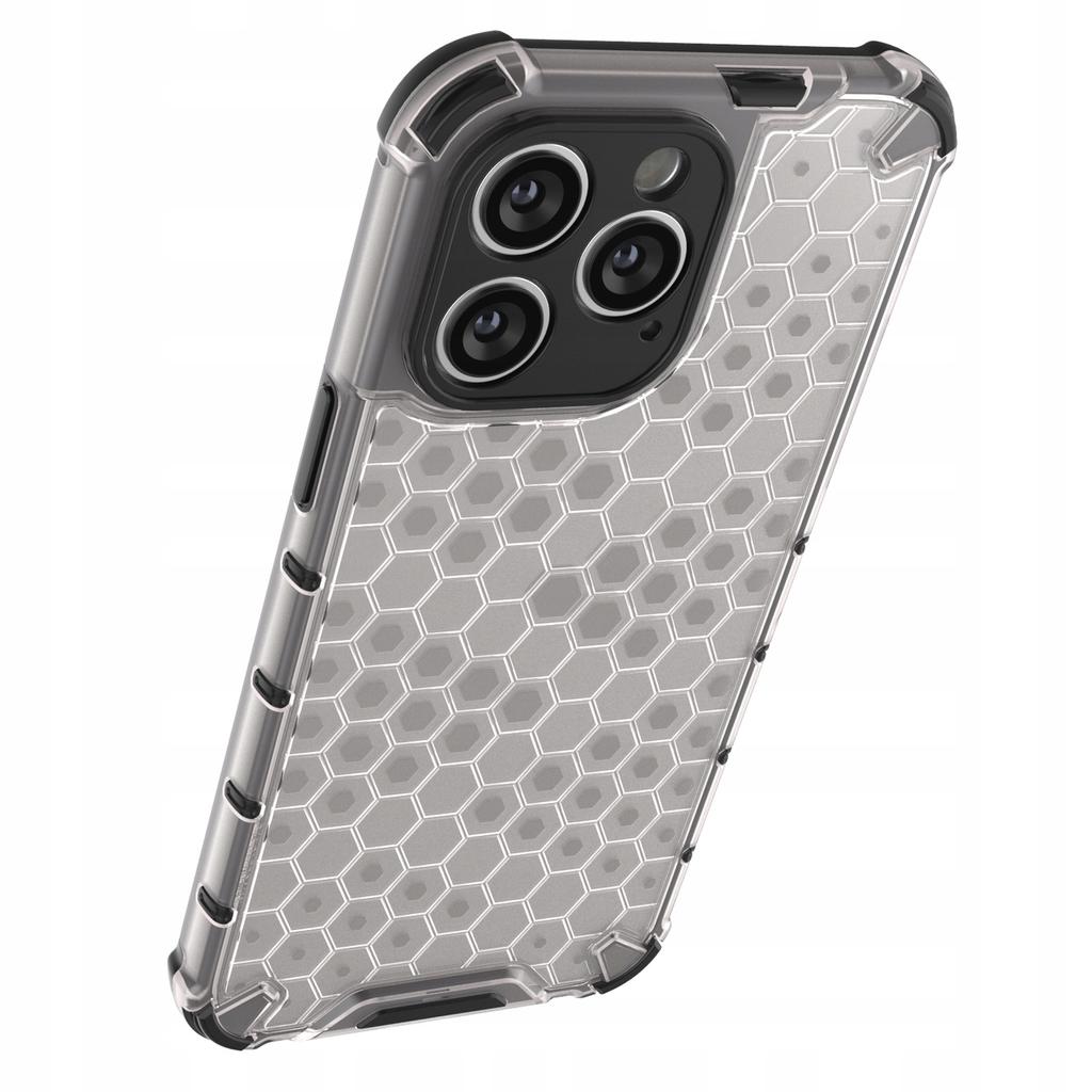 Honeycomb Etui Case Obudowa Pokrowiec Futerał Do Iphone 14 Pro Max Czarne