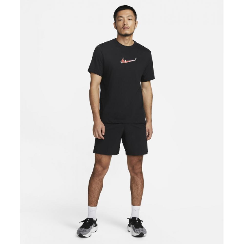 Nike Шорты Dry Fit UnliMited 7 без подкладки, универсальные, M, черные Dv9341 010