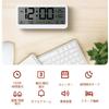 Alarm battery large easy to always brightness digital progressive snooze double 79dB table easy to Japanese instruction manual clock, operated,