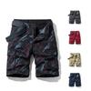 Summer New Cargo Shorts Pure Cotton Men Casual Camouflage Outdoor Military Shorts Loose Work Army Tactical Shorts Men