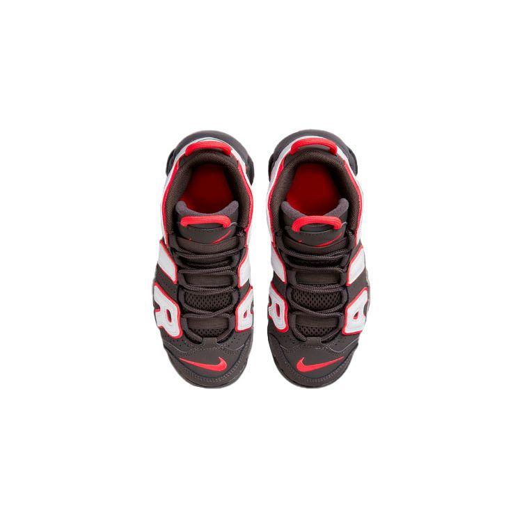 Nike Детские кроссовки Air More Uptempo PS Medium Ash Siren Red White Black DH9723-200