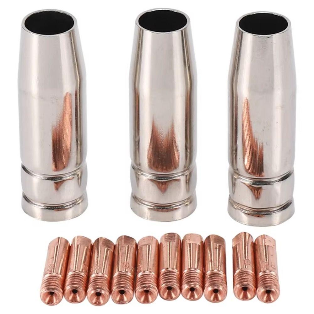 Durable MB15AK Torch Nozzles Contact Tips Electric Conducting Tip Welding Mouth  Welding Supplies