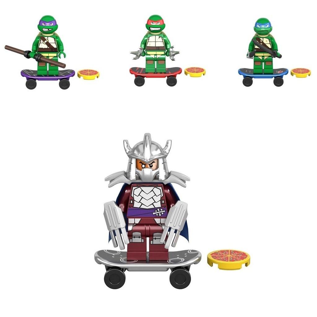 Потрясающие Фигурки Черепашек-ниндзя из ПВХ, Игрушки, Куклы, Детский подарок