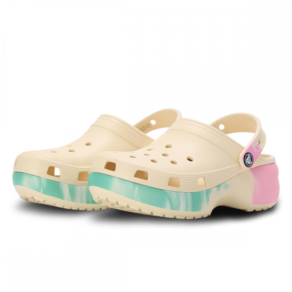 Crocs Классические женские туфли-сабо на платформе Ombre S 208278 1fr
