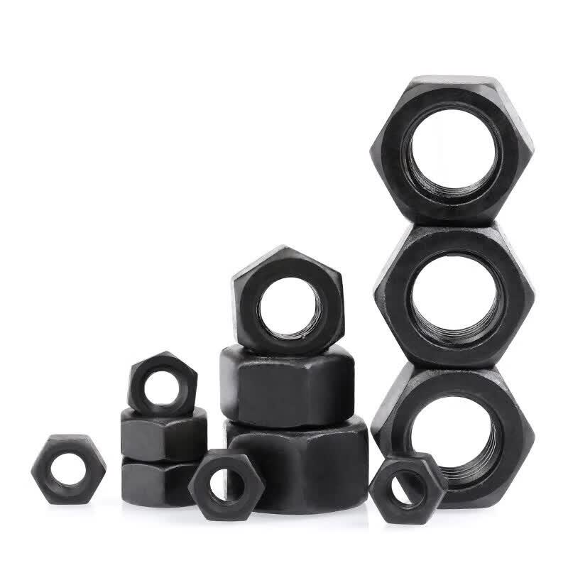 M12 White Zinc 201 Stainless Steel Hex Nut