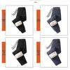 Men's Winter Plus Size Cotton Pants with Lamb's Wool and Velvet, Thick Warm Loose Straight-Leg Casual Joggers