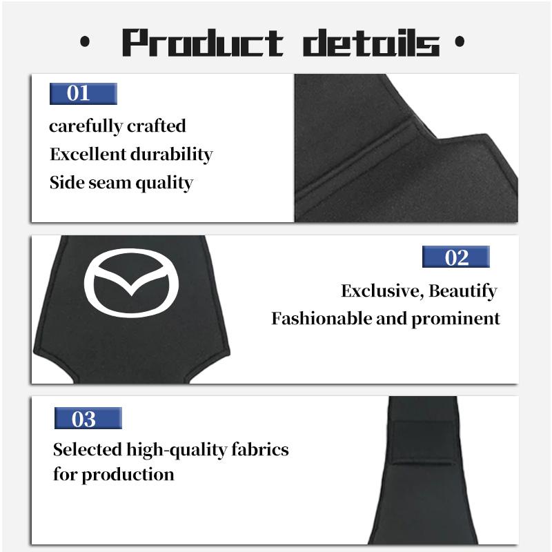 Car Logo Headrest Cover Neck Pillow Case Head Rest Accessories For Mazda CX9 MX5 RX8 Axela Demio Atenza MS GJI GH BK MP FF9