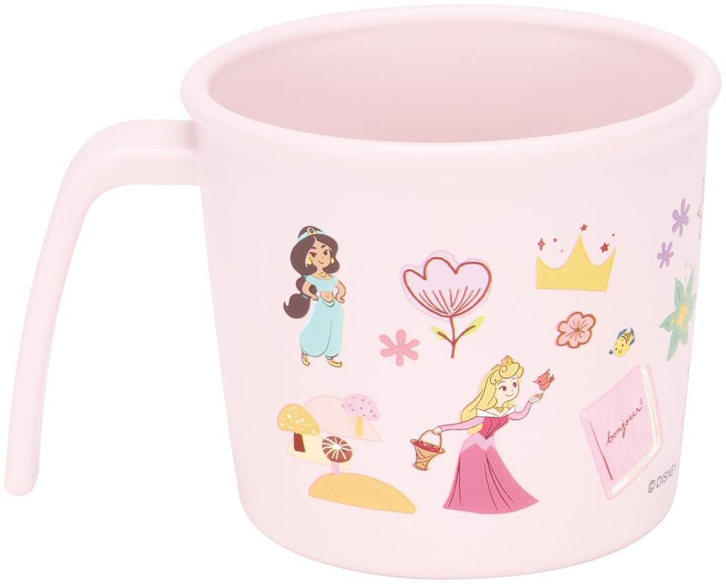 Skater Baby Tableware Cup for Children Around 5 Months - Antibacterial Plastic 230ml Disney Princess XP21AG-A