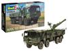 Немецкая модель Revell Грузовик MAN 10t Milgil 8x8 Пластиковая модель 03367 1/35 (Боевая машина)