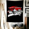 Nightmare Ultimate Metal Anthem Tapestry Wallmounted Fashion Print Atmospheric Background Cloth Wall Decoration Homestay Soft Decoration Tapestry