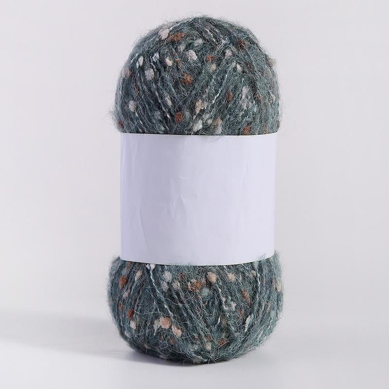 Цветная мохеровая флисовая пряжа ручной работы для шарфов, шапок, сумок, одежды и кукол