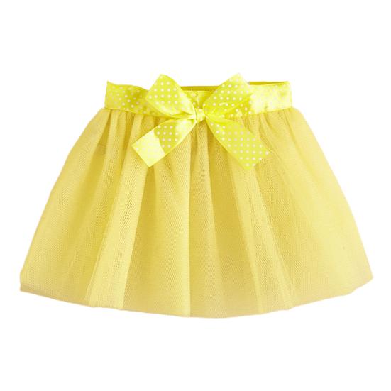 Pet Dress Super Soft Bow-knot Design Bright Color Easy-wearing Machine Washable Decorative Polyester