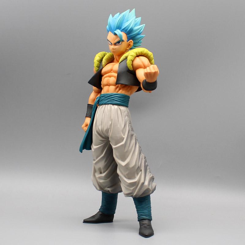 32cm Dragon Ball Figure Gogeta Blue Anime Figures Dbz Figurine Pvc Statue Model Doll Collectible Room Decora Ornament Toys Gift