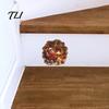 Peel And Stick Vinyl Decals Mouse Hole Wall Sticker, Christmas Decal, Self Adhesive Holiday Home Atmosphere Decorations Cute Mice Sticker