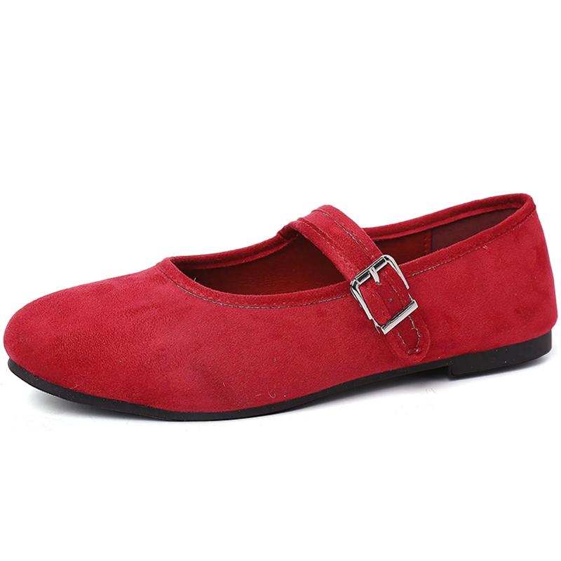 Дизайнерские весенние туфли на плоской подошве женские туфли Мэри Джейн Комфортные туфли с мелкой пряжкой для вечеринок и свадеб женские туфли конфетного цвета