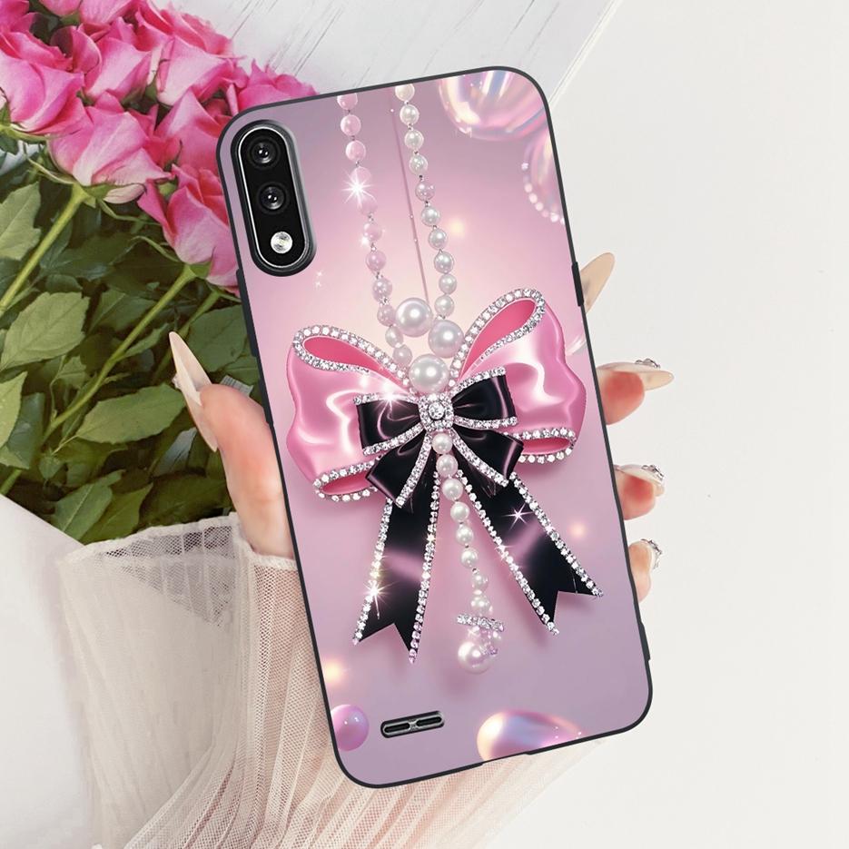 For LG K22 Case LM-K200 LMK200B Luxury Butterfly Tree Painted Cover Soft Silicone Phone Case For LG K22 K 22 LGK22 Fundas Bumper