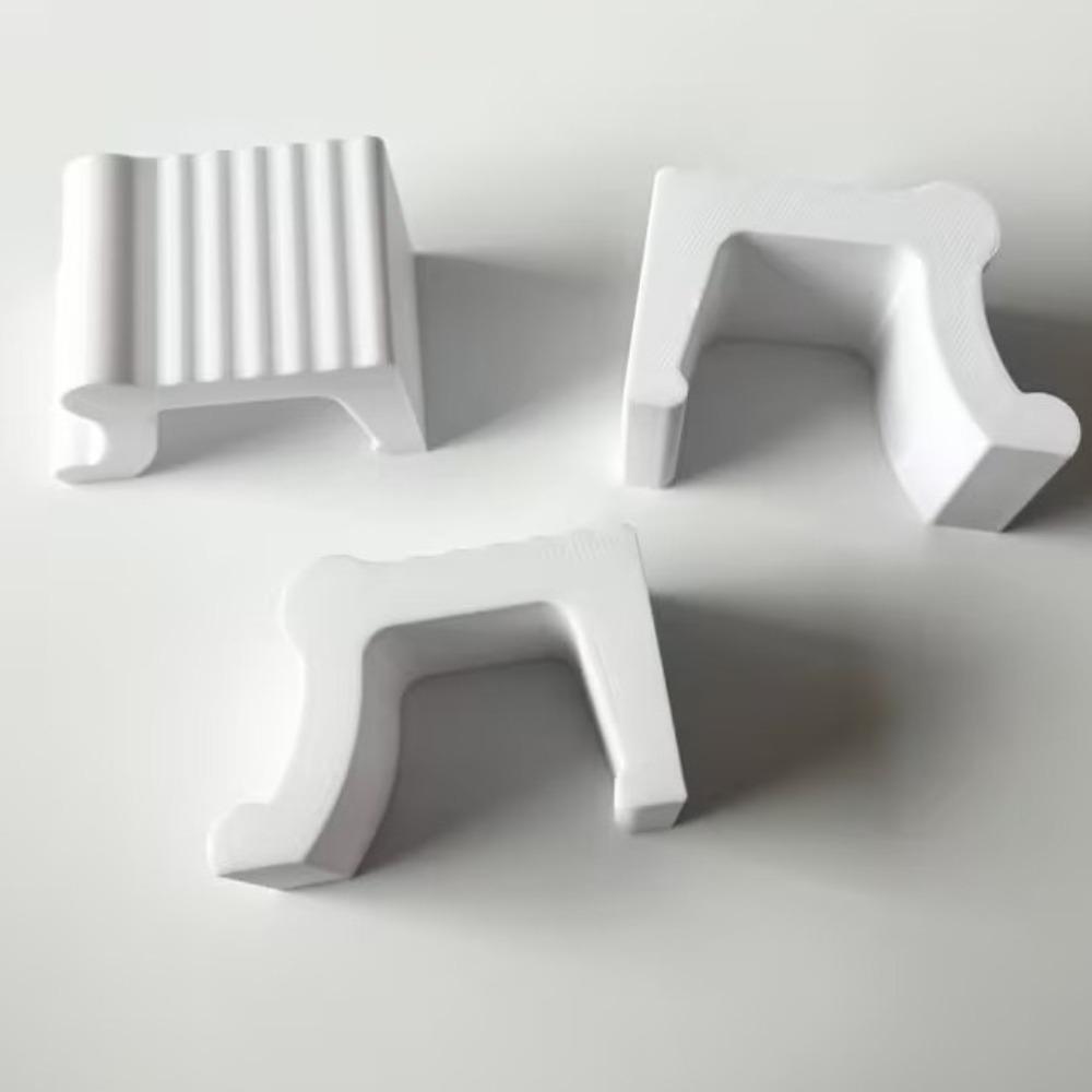 3PCS Decorative Flower Pot Stands 3D Printed Plant Pot Riser Prevent Rot Plant Pot Supports Garden