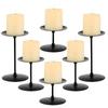 Metal Iron Metal Pillar Candle Holders Matte Candle Stand New Candlesticks