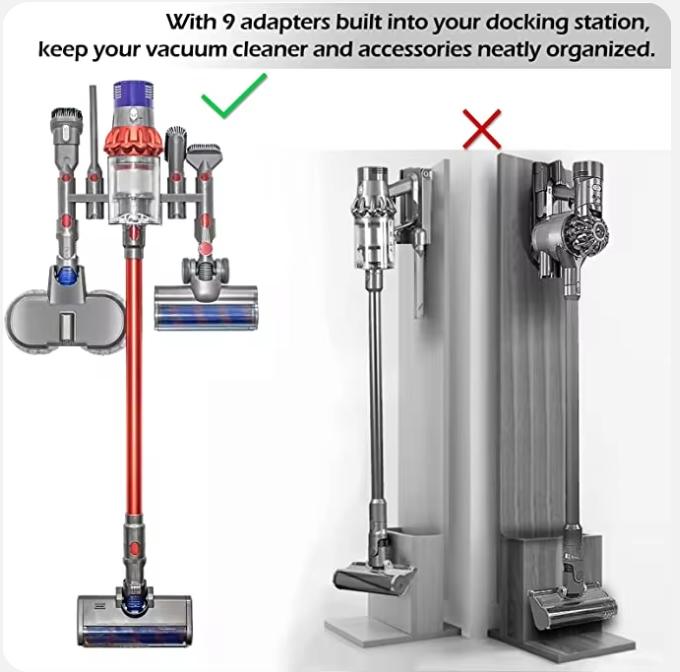 Кронштейн для хранения насадок для Dyson V7 V8 V10 V11 V15 K9 Pylons зарядное устройство вешалка основание щетка инструмент оборудование полка пылесос