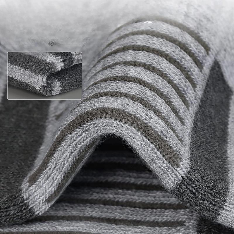 5 пар мужских носков для бега на открытом воздухе с сетчатым дном, дышащих, быстросохнущих, для бадминтона, походов и спорта